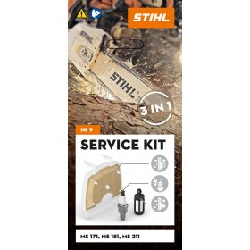 STIHL Kit De Mantenimiento 9 Para Motosierras De Gasolina MS 171, MS 181 y MS 211