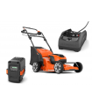 Husqvarna Kit Cortacésped LC 142iS Con Batería BLi20 4,0Ah y Cargador C80