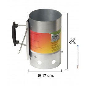 Encendedor Carbón Barbacoas y Chineneas Ø 17 x 30 cm Papillon