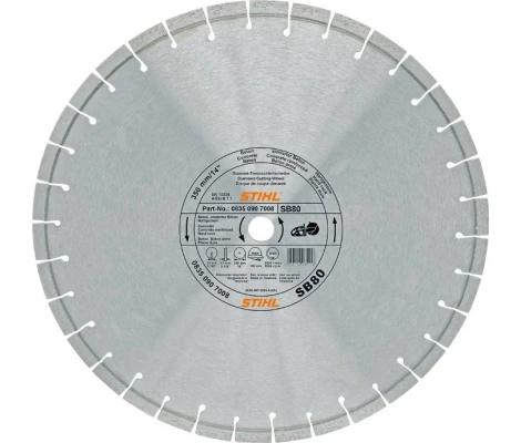 STIHL Disco De Diamante Tronzadoras Piedra Dura  D-SB