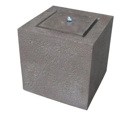 Fuente Cubo Con Luz y Motor