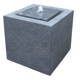 Fuente Cubo Con Luz y Motor