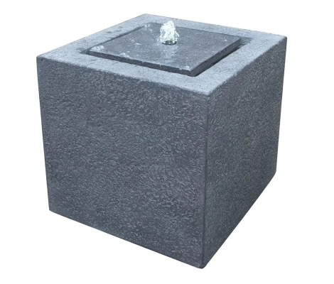 Fuente Cubo Con Luz y Motor