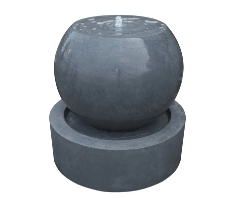 Fuente Esfera Con Base Luz y Motor