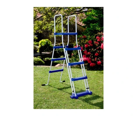 Gre Piscina Fidji Elevada Redonda De Acero Blanca Ø300 x 120 cm