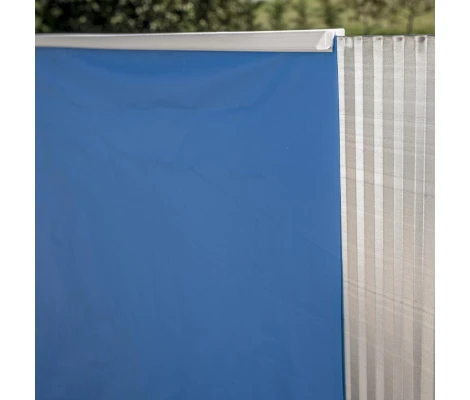 Gre Piscina Fidji Redonda De Acero Blanca Ø550 x 120 cm