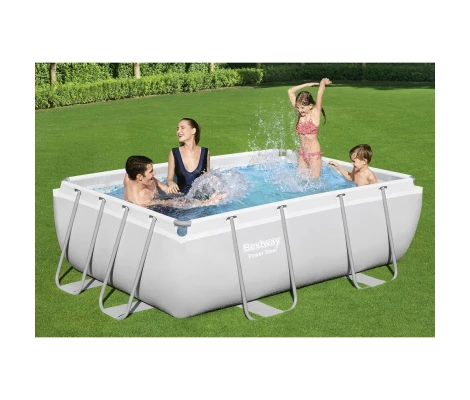 Bestway Piscina Rectangular Con Depuradora 282x196x84 cm