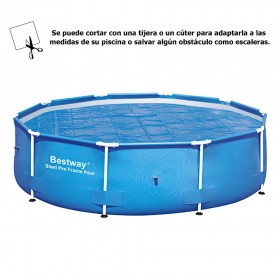 Bestway Cobertor Piscinas Estructura Metálica Ø 305 cm