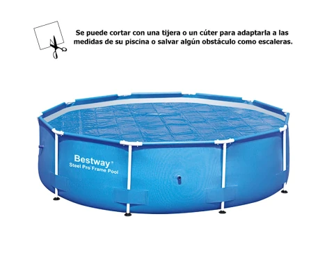Bestway Cobertor Piscinas Estructura Metálica Ø 305 cm