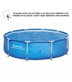 Bestway Cobertor Piscinas Estructura Metálica Ø 305 cm