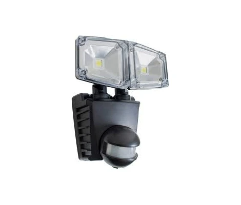 Grundig Proyector Doble Con Panel Solar y Detector Movimiento