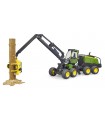 Bruder Cosechadora John Deere 1270G Con 1 Tronco De Árbol