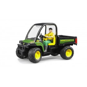 Bruder Buggy John Deere Gator 855D Con Conductor