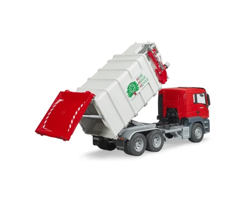Bruder Camión De Basura MAN TGS Con Cargador Lateral