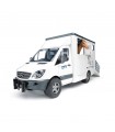 Bruder Furgoneta Mercedes Benz Sprinter Transporte De Caballos