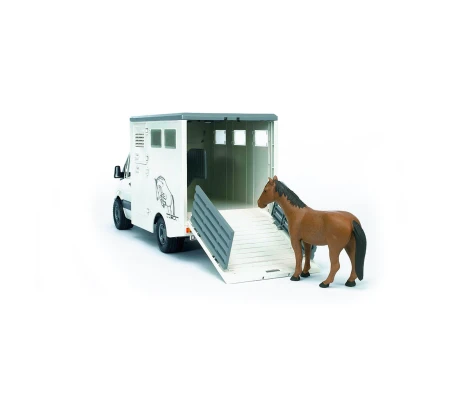 Bruder Furgoneta Mercedes Benz Sprinter Transporte De Caballos