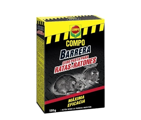 Compo Barrera Cebo Pasta Para Ratas y Ratones 150 g
