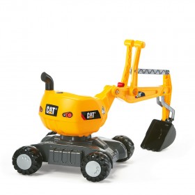 Rolly Toys Excavadora Caterpillar Con Ruedas Cat