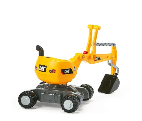 Rolly Toys Excavadora Caterpillar Con Ruedas Cat