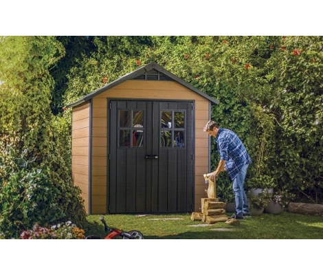 Keter Caseta De Resina NEWTON 757 - 243409 -229x223.5x252 cm