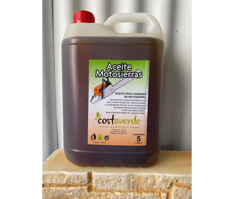 Aceite Engrase Cadena Motosierras Garrafa 5 L