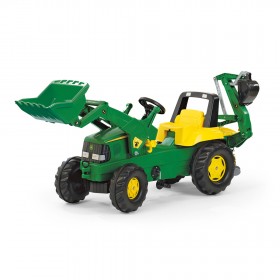 Rolly Toys Retroexcavadora Con Pedales John Deere