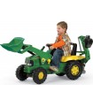 Rolly Toys Retroexcavadora Con Pedales John Deere