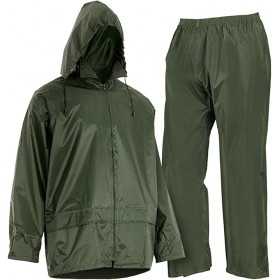 Traje De Agua Impermeable Verde Satexo