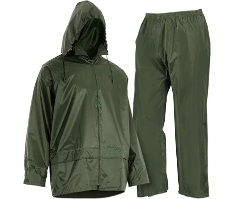 Traje De Agua Impermeable Verde Satexo