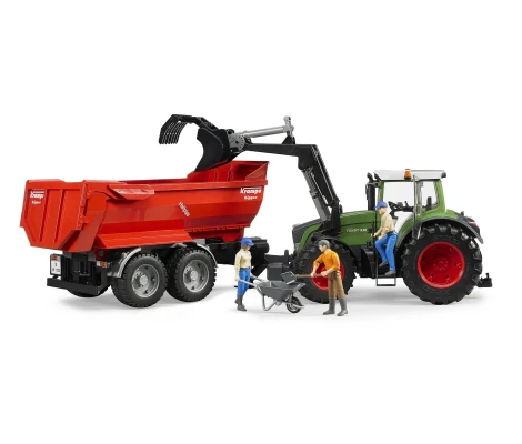 Bruder Tractor Fendt 936 Vario Con Cargador Frontal