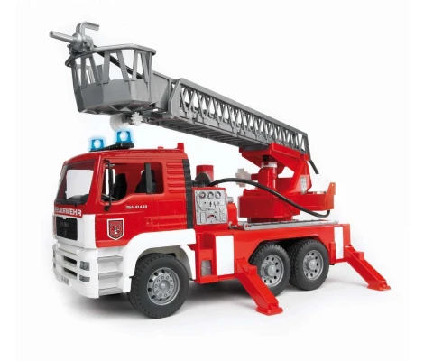 Bruder Camión Bomberos MAN TGA Con Escalera Giratoria