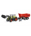 Bruder Tractor Claas Axion 950 Con Pala