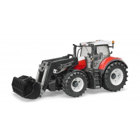 Bruder Tractor Steyr 6300 Terrus CVT Con Cargador Frontal