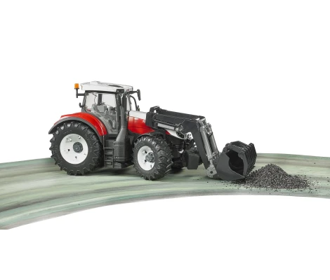 Bruder Tractor Steyr 6300 Terrus CVT Con Cargador Frontal