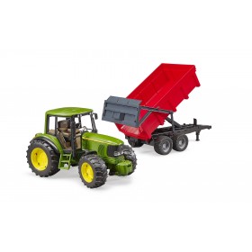 Bruder John Deere 6920 Con Remolque De Volquete