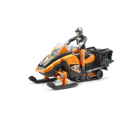 Bruder Motonieve Con Conductor y Equipamiento