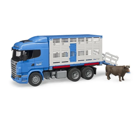 Bruder Camión Scania Serie R Transporte Animales