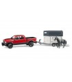 Bruder Todoterreno RAM 2500 Power Wagon Con Remolque De Caballos