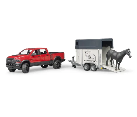 Bruder Todoterreno RAM 2500 Power Wagon Con Remolque De Caballos