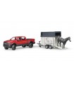 Bruder Todoterreno RAM 2500 Power Wagon Con Remolque De Caballos