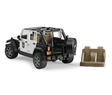 Bruder Todoterreno Jeep Wrangler Rubicon De Policia