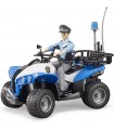 Bruder Quad Policial Con Policía y Equipamiento