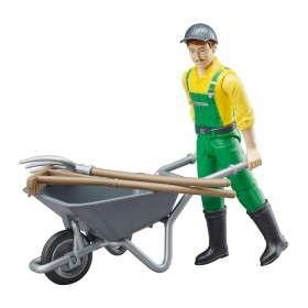 Set Operario Jardinería Bruder Bworld