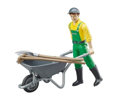 Set Operario Jardinería Bruder Bworld