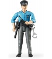 Bruder Policía De Piel Clara Con Accesorios