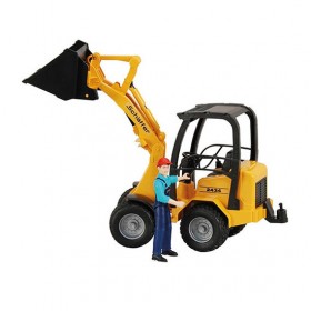 Bruder Cargador Schäffer 2434 Con Trabajador