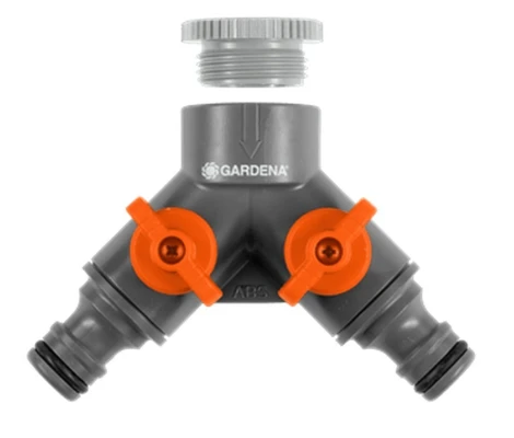 Gardena Distribuidor Doble 33.3 mm