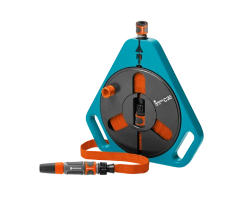 Gardena Carrete De Manguera PlanaTextil roll-fix 15 m Classic