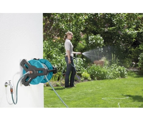 Gardena Kit De Soporte Portamanguera 20 m Mural 50