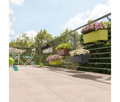 Lechuza Jardinera Autorriego Balconera Color 50 kit Completo